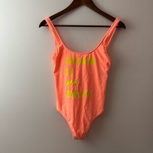 NEW!! Aerie "Gelato Is My Motto" one-piece swimsuit Size S